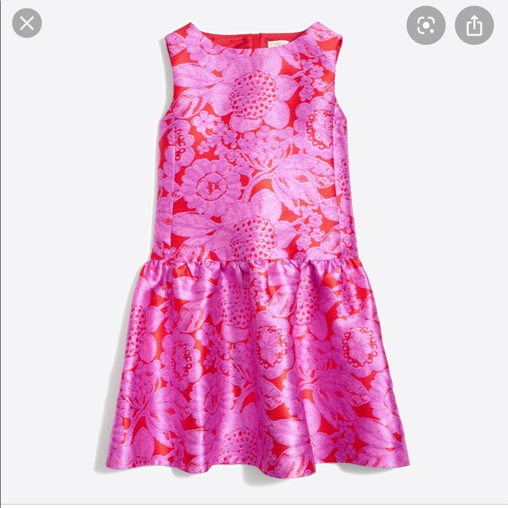 J. Crew Crewcuts Girls Floral Lace Dress EUC 4